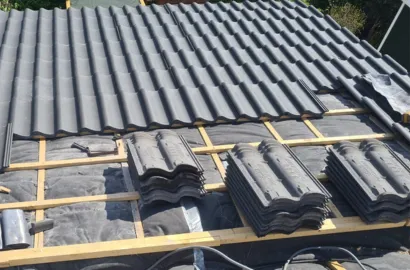 Dakpannen vervangen in Zaandam - professionele dakdekker aan het werk